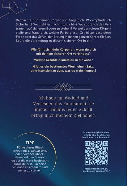 Produktbild: Kartenset: 12 N&auml;chte, 12 Zeichen | Rauhn&auml;chte und Astrologie bewusst erleben &ndash; mit Ritualen, Affirmationen und Videomeditationen