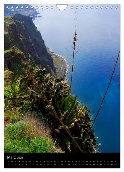 Produktbild: MADEIRA (Wandkalender 2026 DIN A4 hoch), CALVENDO Monatskalender
