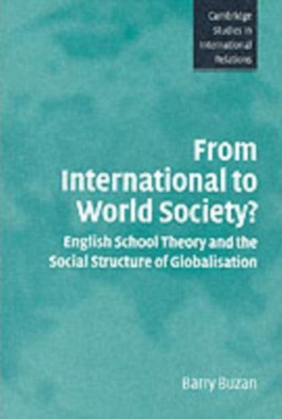 Produktbild: From International to World Society?
