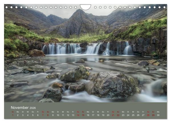 Produktbild: Isle of Skye, die raue schottische Sch&ouml;nheit (Wandkalender 2026 DIN A4 quer), CALVENDO Monatskalender