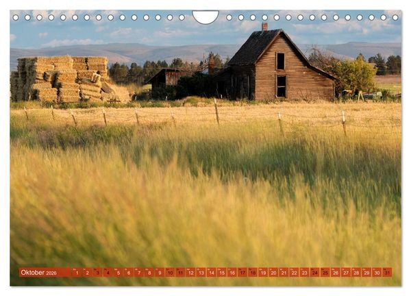 Produktbild: Wo der Wind Wohnt, Amerikas Lost Places (Wandkalender 2026 DIN A4 quer), CALVENDO Monatskalender
