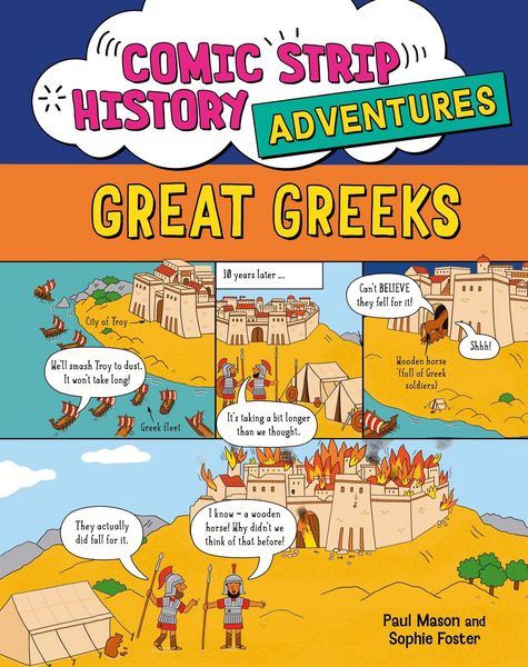 Produktbild: Comic Strip History Adventures: Great Greeks