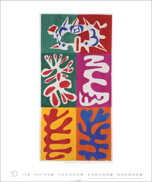 Produktbild: Henri Matisse Edition Kalender 2027