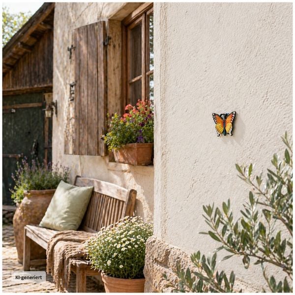 Produktbild: HTI-Line Wanddeko Schmetterling Wanddeko Schmetterling