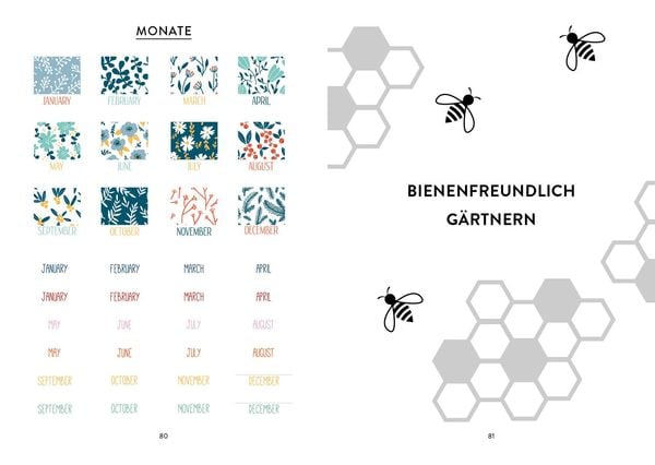 Produktbild: Bullet Journal &ndash; Stickerbuch Mein Garten: &Uuml;ber 700 Sticker f&uuml;r alle Gartenfreunde zum Planen, Beschriften und Dekorieren