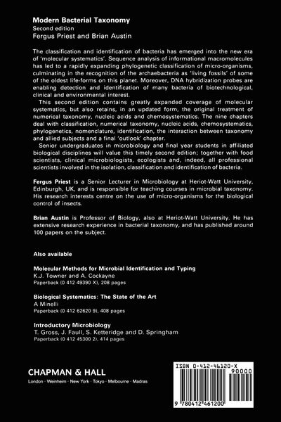 Produktbild: Modern Bacterial Taxonomy