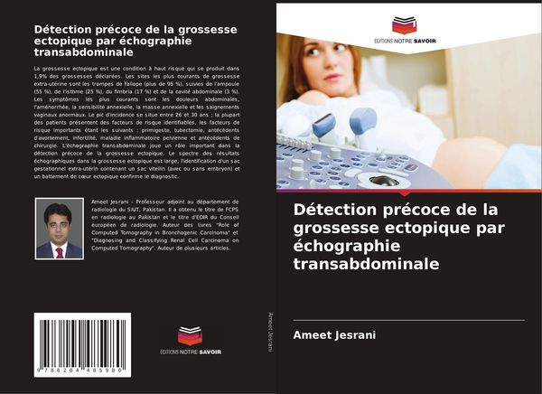 Produktbild: D&eacute;tection pr&eacute;coce de la grossesse ectopique par &eacute;chographie transabdominale