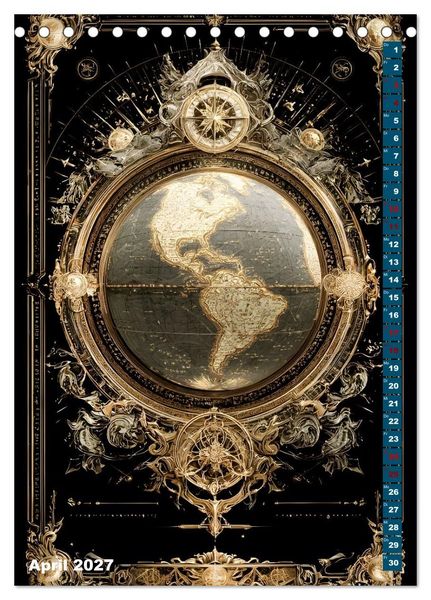Produktbild: Umbrae Libri (Tischkalender 2027 DIN A5 hoch), CALVENDO Monatskalender