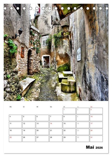 Produktbild: Stra&szlig;enansichten (Tischkalender 2026 DIN A5 hoch), CALVENDO Monatskalender