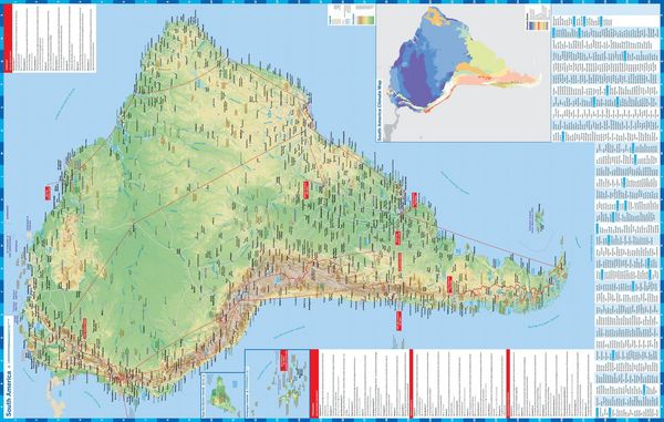 Produktbild: South America Planning Map