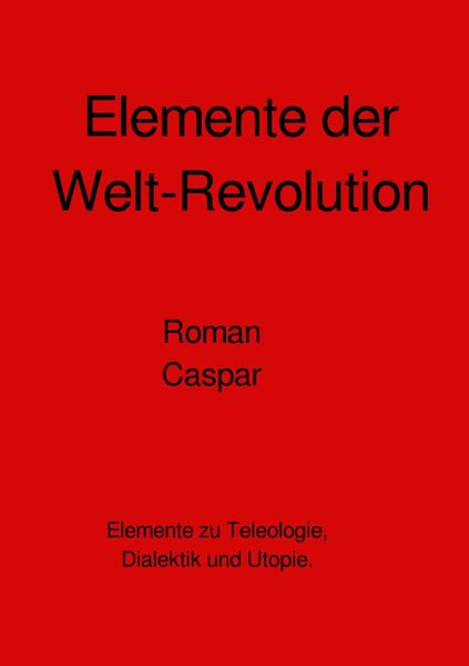 Produktbild: Elemente der Welt-Revolution