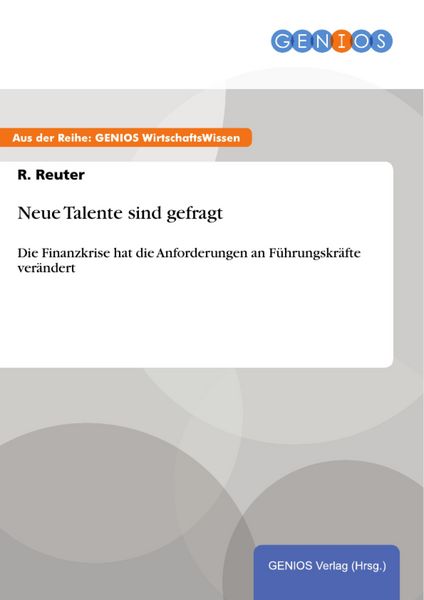 Produktbild: Neue Talente sind gefragt