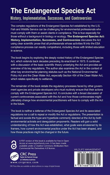 Produktbild: The Endangered Species Act