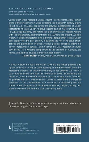 Produktbild: Social History of Cuba's Protestants