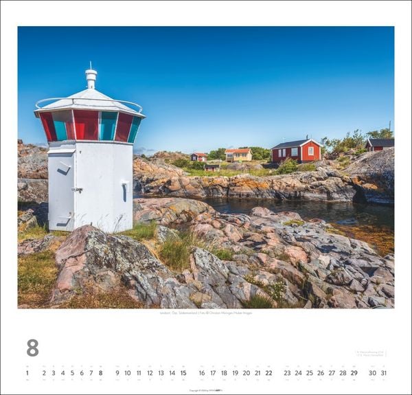 Produktbild: Schweden Kalender 2027 - Licht und Wasser