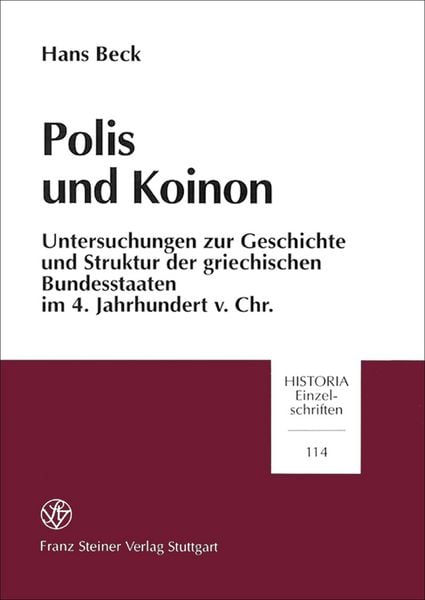 Produktbild: Polis und Koinon