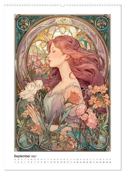 Produktbild: Jugendstil - Die Kunst der Belle &Eacute;poque (Wandkalender 2027 DIN A2 hoch), CALVENDO Monatskalender