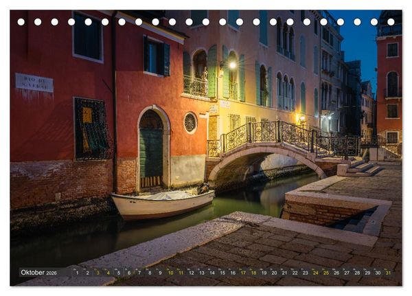 Produktbild: Malerisches Venedig (Tischkalender 2026 DIN A5 quer), CALVENDO Monatskalender