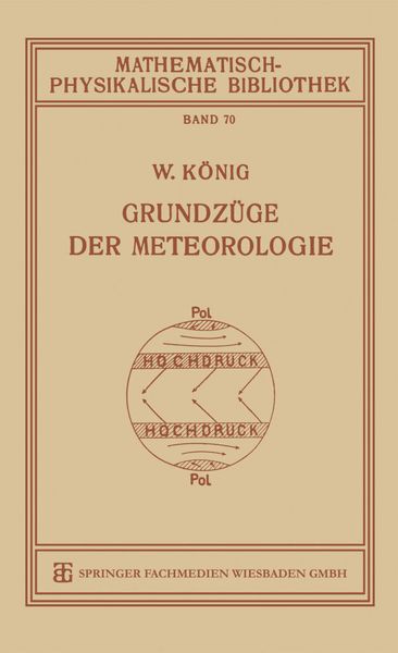 Produktbild: Grundz&uuml;ge der Meteorologie