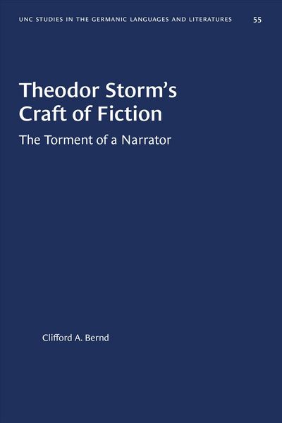 Produktbild: Theodor Storm's Craft of Fiction