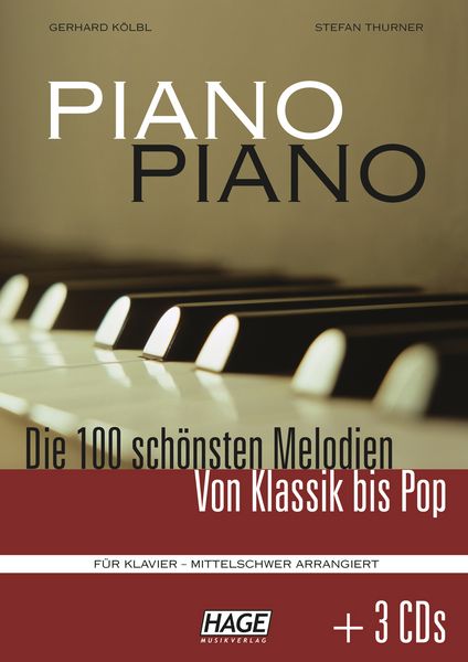 Produktbild: Piano Piano 1 mittelschwer + 3 CDs