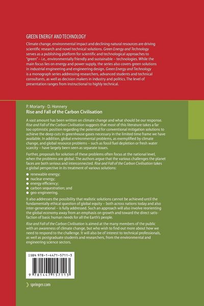 Produktbild: Rise and Fall of the Carbon Civilisation