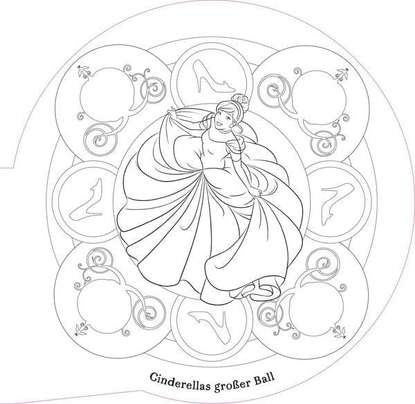Produktbild: Disney Prinzessin: Mandala-Malzauber