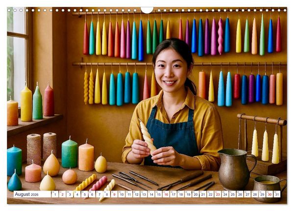 Produktbild: Traditionelle Gewerke (Wandkalender 2026 DIN A3 quer), CALVENDO Monatskalender