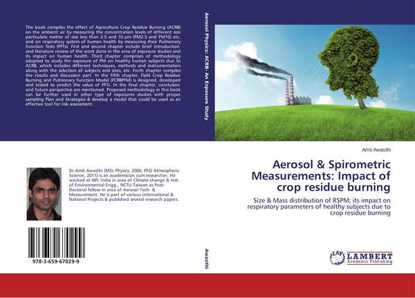 Produktbild: Aerosol & Spirometric Measurements: Impact of crop residue burning