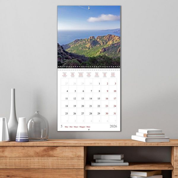 Produktbild: Corsica &ndash; Colors of a wild beauty (Wall Calendar 2026 12 &times; 12 Inch) CALVENDO 12 Month Wall Calendar