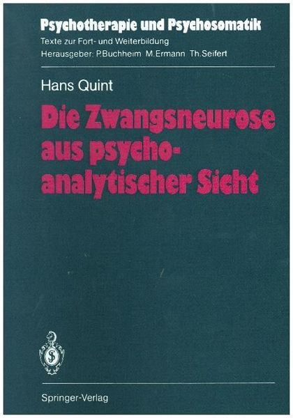 Produktbild: Die Zwangsneurose aus psychoanalytischer Sicht