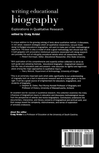 Produktbild: Writing Educational Biography