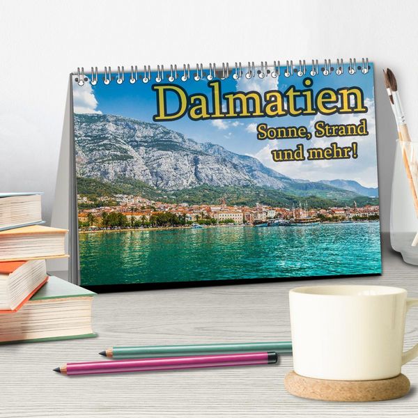 Produktbild: Dalmatien - Sonne, Strand und mehr (Tischkalender 2026 DIN A5 quer), CALVENDO Monatskalender