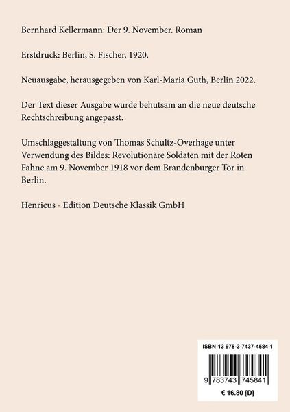 Produktbild: Der 9. November