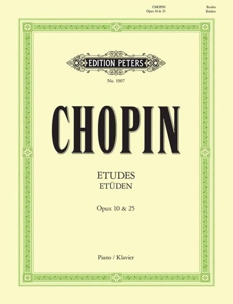 Produktbild: Et&uuml;den op. 10 &middot; op. 25 &middot; 3 Et&uuml;den ohne op.-Zahl