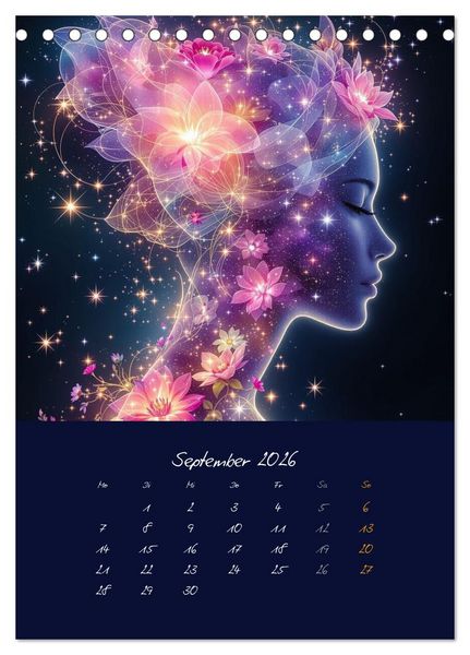 Produktbild: Ikebana des Lichts (Tischkalender 2026 DIN A5 hoch), CALVENDO Monatskalender