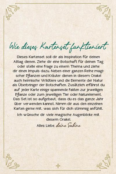 Produktbild: Orakel-Karten-Box: Naturmomente f&uuml;r deine Seele: Nutze die Kraft der gr&uuml;nen Magie