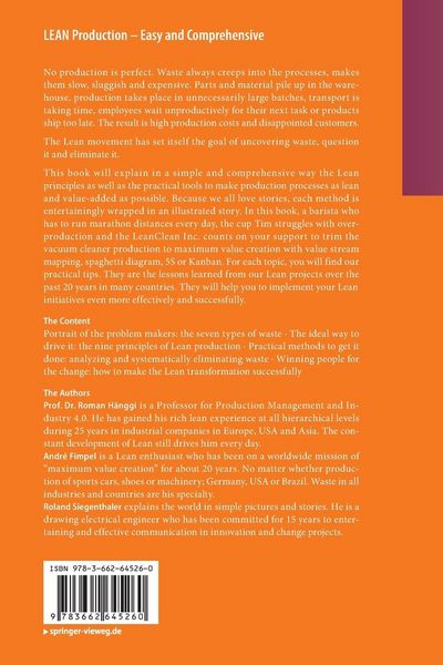 Produktbild: LEAN Production &ndash; Easy and Comprehensive