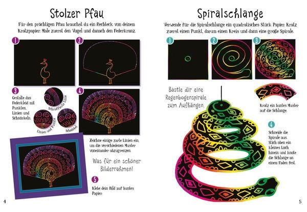 Produktbild: Kratzbilder f&uuml;r Kinder: Kreative Kratzkunst: Muster