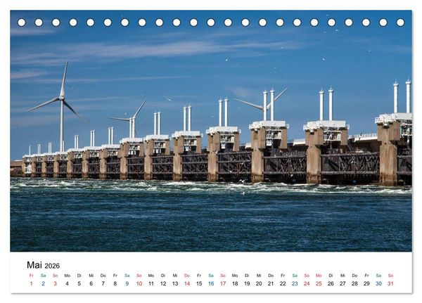 Produktbild: Seeland - Impressionen aus dem S&uuml;dwesten der Niederlande (Tischkalender 2026 DIN A5 quer), CALVENDO Monatskalender
