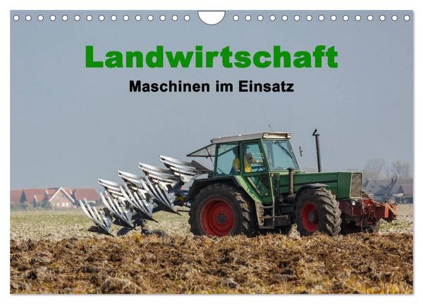 Produktbild: Landwirtschaft - Maschinen im Einsatz (Wandkalender 2026 DIN A4 quer), CALVENDO Monatskalender