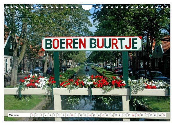 Produktbild: Idylle am Ijsselmeer (Wandkalender 2026 DIN A4 quer), CALVENDO Monatskalender