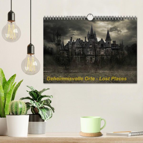 Produktbild: Geheimnisvolle Orte - Lost Places (Wandkalender 2026 DIN A4 quer), CALVENDO Monatskalender