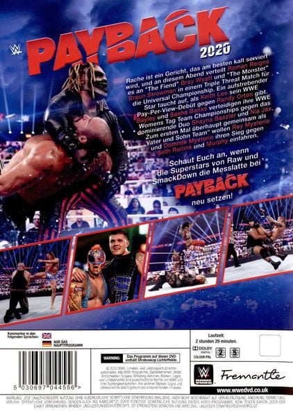 Produktbild: WWE - Payback 2020