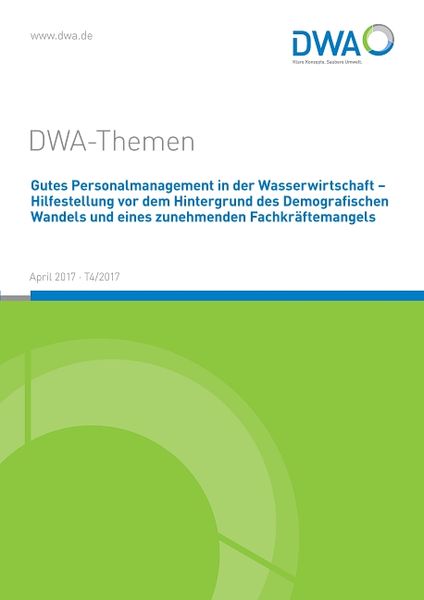 Produktbild: Gutes Personalmanagement in der Wasserwirtschaft