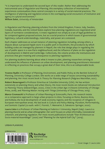 Produktbild: Regulation and Planning