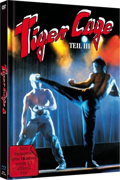 Tiger Cage 3 - Mediabook - Cover B - Uncut - Limited Edition auf 1000 Stück (Blu-ray+DVD), Blu-ray