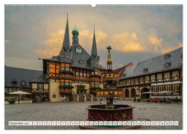 Produktbild: Wernigerode Impressionen (Wandkalender 2026 DIN A2 quer), CALVENDO Monatskalender
