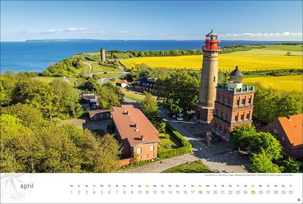 Produktbild: Ostsee Globetrotter Kalender 2027 - Von behaglichen Strandk&ouml;rben und rauen K&uuml;sten