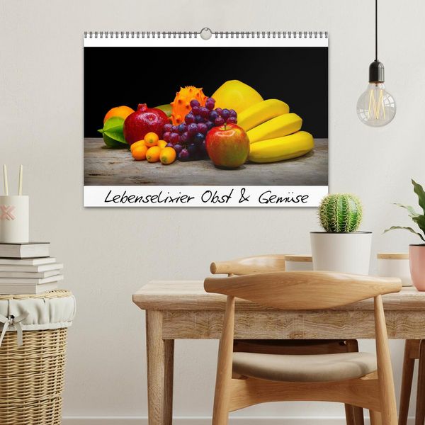 Produktbild: Lebenselixier Obst und Gem&uuml;se (Wandkalender 2026 DIN A3 quer), CALVENDO Monatskalender